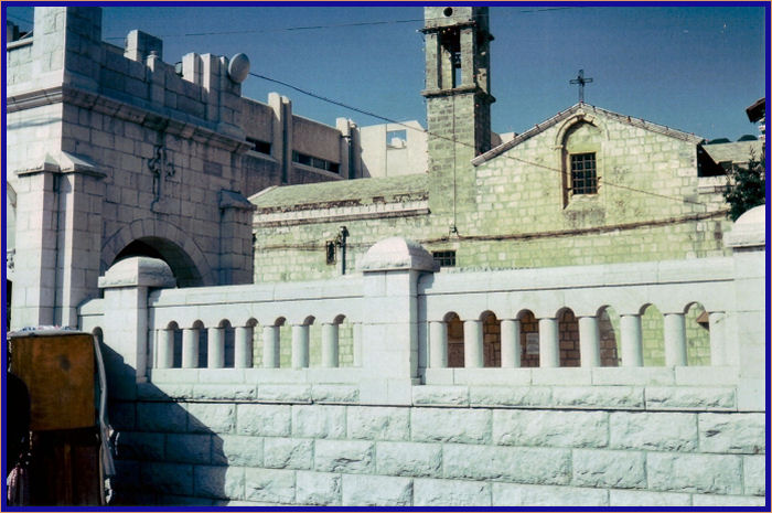 Outside of Saint Gabriel Greek Orthodox Church